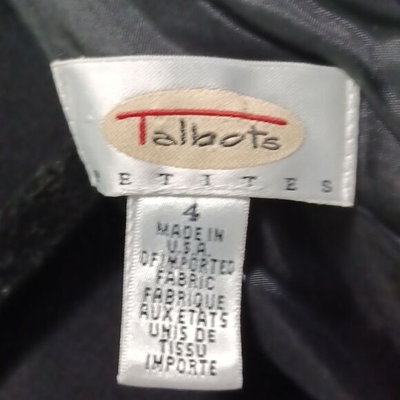 Talbot's Petites Little Black Dress - Picture 3 of 3